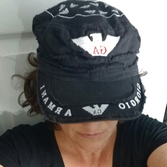 GIORGIO ARMANI Womans Hat/Cap/One Size Adjustible - Picture 7 of 7